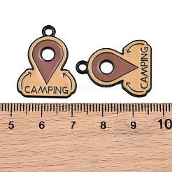 Pendentifs d'émail en alliage&nbsp;AL-CBA459E-03EB-01