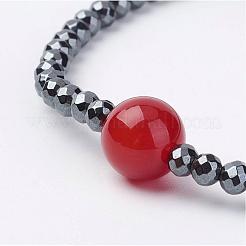 Natürlichen Edelstein Stretch-Armbänder&nbsp;BJEW-JB02832