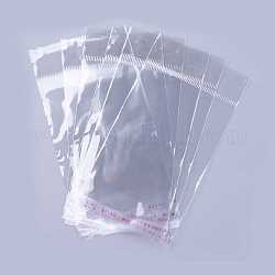 OPP sacs de cellophane, rectangle, clair, 14x7 cm, épaisseur unilatérale: 0.035 mm, mesure intérieure: 8.5~9x7 cm