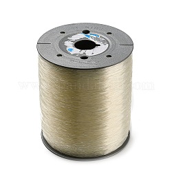 Корейская плоская эластичная кристаллическая струна, эластичная нить для бисера, для изготовления эластичного браслета, прозрачные, 0.8 мм, около 1093.61 ярда (1000 м) / рулон