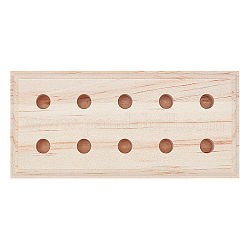 Wood Tray, for Capsule Tray, Wheat, 59x125x16mm