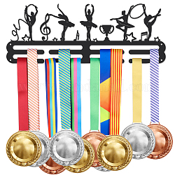 Superdant Gymnastik-Medaillenaufhänger für Tanzsport-Medaillen-Präsentationsständer für 40+ Medaillen, Wandmontage, Band-Display-Halter, Eisenhaken, Geschenke für Kinder, Gymnastik-Medaillenhalter für Mädchen