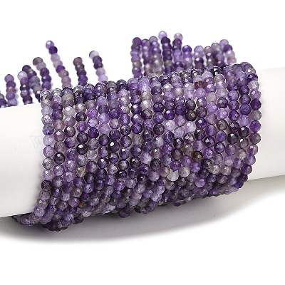 Chapelets de perles en améthyste naturelle&nbsp;G-A252-A03-01-1