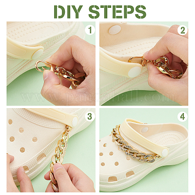 How to make croc chains 