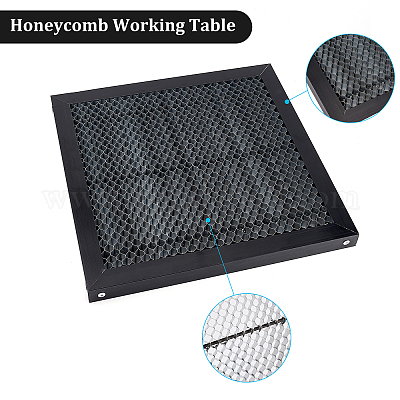 Wholesale BENECREAT 30x20x2.2cm Honeycomb Work Table Rectangular Laser  Engraving Machine Accessory Honeycomb Work Bed for Fast Heat Dissipation  and Table Protection 