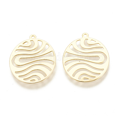 Pendentifs en laiton&nbsp;X-KK-N186-06-1