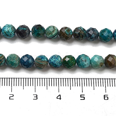 Natur Chrysokoll Perlen Stränge&nbsp;LS-G-G927-15C-1