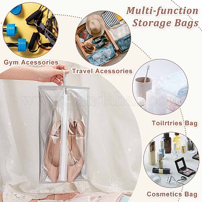 Wholesale OLYCRAFT 8 Pcs 4 Color Shoe Bags for Travel Zipper Shoe