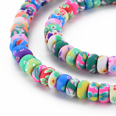Wholesale Handmade Polymer Clay Beads Strand. DIY Accessories for Bracklet  & Necklace Making 
