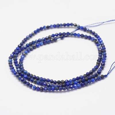 Natürlicher Lapislazuli Perlenstränge&nbsp;X-G-K182-2mm-04-1