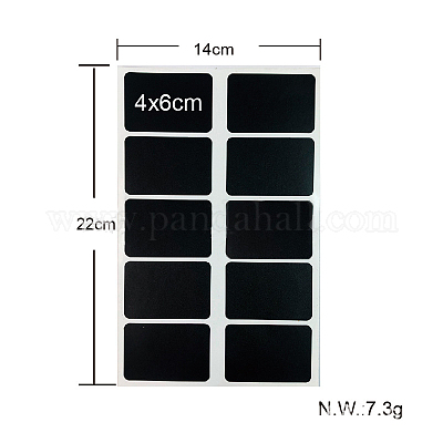 Autocollants adhésifs pvc imperméables&nbsp;STIC-PW0001-067B-1