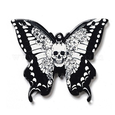 Pendenti in acrilico opaco a tema Halloween&nbsp;SACR-Z005-05B-1