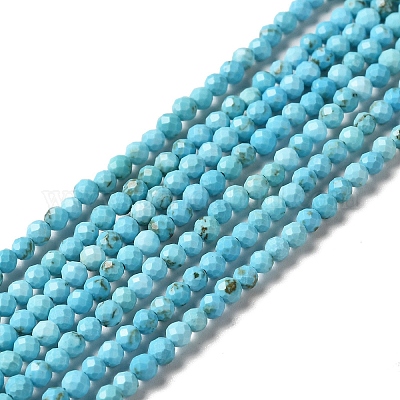 Chapelets de perles en howlite naturelle&nbsp;G-C025-03B-02-1