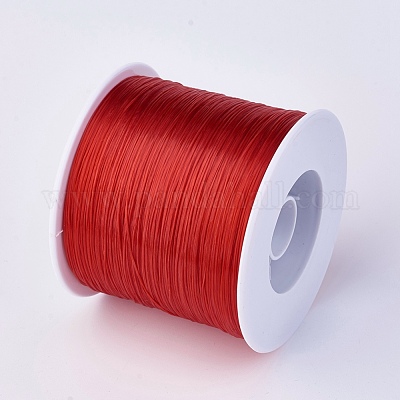 Filo di cristallo elastico piatto&nbsp;EW-F006-01-1