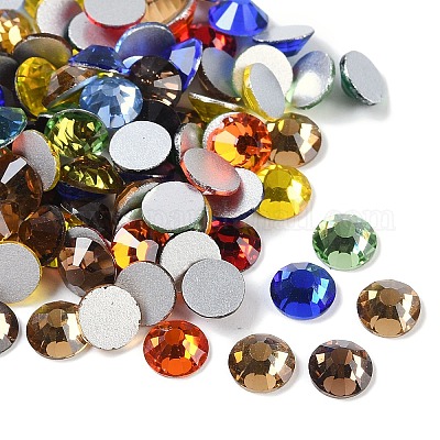 Strass di vetro piatto &nbsp;RGLA-C002-SS34-M-1