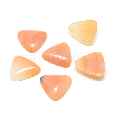 Cabochons en pierre naturelle de cornaline&nbsp;G-T025-10x10mm-09-1