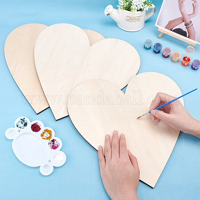 WHOLESALE/CLEARANCE Heart Shaped wooden ornaments – WoodcraftsbyDan