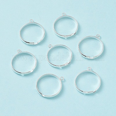 Bases del anillo del lazo de latón&nbsp;EC159-S-1