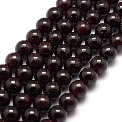 Chapelets de perles de grenat naturel&nbsp;G-P217-33-10mm-1