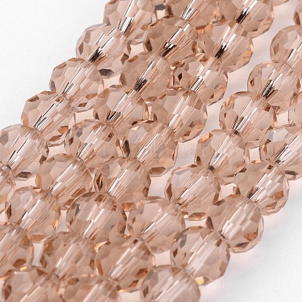 Chapelets de perles en verre transparent X-GLAA-G013-10mm-90-1