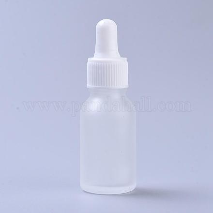 Botellas de vidrio en forma de lágrima de 15 ml MRMJ-WH0059-40B-1