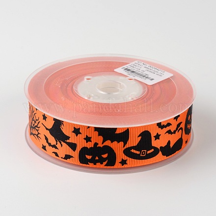 Grosgrain Ribbon For Halloween SRIB-D054-03-1