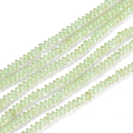 Natürlichen Peridot Perlen Stränge G-R475-020-1