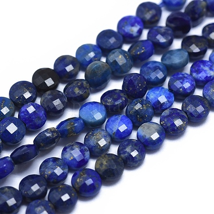 Chapelets de perles en lapis-lazuli naturel G-E530-07D-1