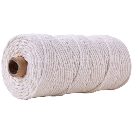 Fils de ficelle de coton pour l'artisanat tricot fabrication KNIT-PW0001-01-25-1