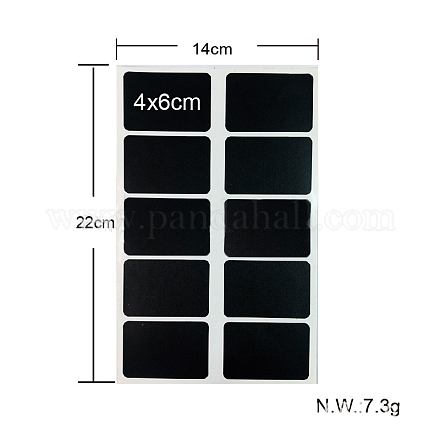 Autocollants adhésifs pvc imperméables&nbsp;STIC-PW0001-067B-1