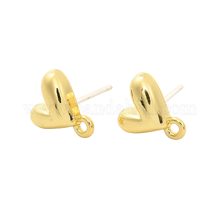 Accessoires de clous d'oreilles en alliage PALLOY-F278-05G-1