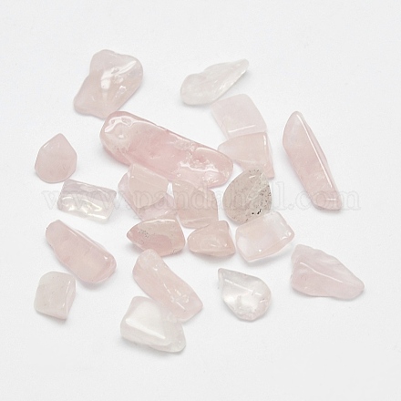 Rose naturelle perles de puce de quart G-G903-06-1