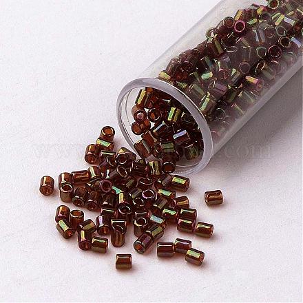 Perles de clairon en verre transparent toho SEED-F001-C2mm-330-1