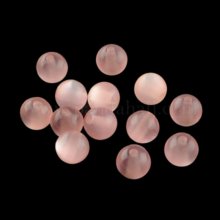 Perles rondes en résine d'imitation œil de chat X-RESI-R157-12mm-20-1