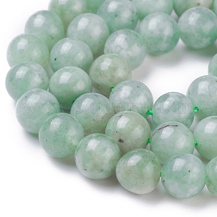Perles de jadéite naturel brins G-L518-E-02-1