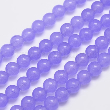 Natural & Dyed Malaysia Jade Bead Strands X-G-A146-8mm-A19-1