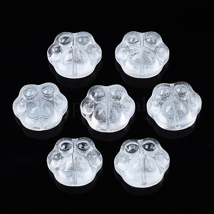 Abalorios de vidrio imitación de jade GLAA-S054-17-1