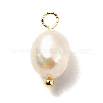 Colgantes naturales de perlas cultivadas de agua dulce X-PALLOY-JF00942-01-1
