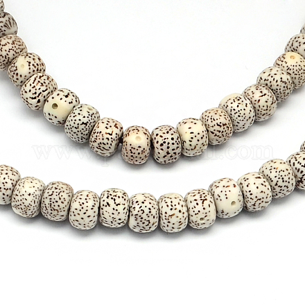Undyed & Natural Moon and Star Xingyue Bodhi Bead Strands WOOD-R257-8x10-01-1