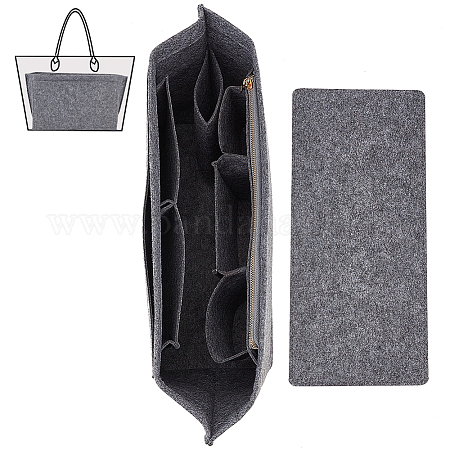 Multi Pocket Felt Bag Organizer Insert Purse Organizer For Speedy Neverfull