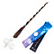 CRASPIRE Crystal Glass Dip Pen Handmade Glass Signature Pen Business Present with Pen Holder, Gift Package for Greeting Cards, Postcard Paper, Art Drawing, Signatures