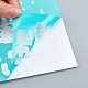 Self-Adhesive Silk Screen Printing Stencil DIY-WH0173-052-3