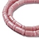 Natürliche rosa Opalkorne Stränge G-L585-B02-01-4