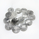 Chapelets de perle en quartz nuageux naturel G-G220-25x6mm-18-2