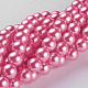 Glass Pearl Beads Strands HY-10D-B54-3