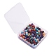 200 pz 10 perle rotonde di pietre preziose naturali e sintetiche G-CJ0001-53-7