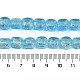 Нити из фольгированных бусин лэмпворк ручной работы FOIL-K003-05D-4