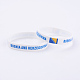 Bracelets en silicone bracelet souvenir BJEW-TA0002-02B-1