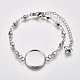 Valentine's Day 304 Stainless Steel Bracelet Making STAS-L248-007P-1