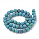 Perles synthétiques chrysocolla brins G-T106-197-3